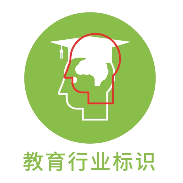 绿色教育行业logo设计