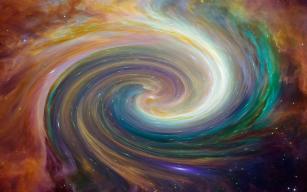 银河系螺旋黑洞图片素材宇宙