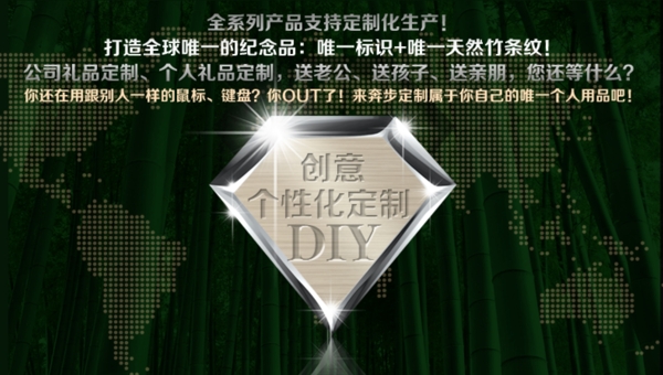 淘宝diy礼品定制广图片