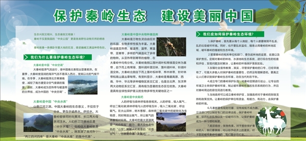 保护秦岭生态文明图片