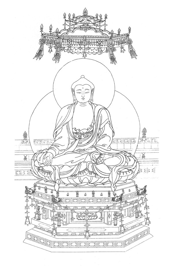 宝林寺佛像图片
