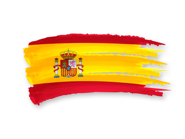 墨迹西班牙国旗