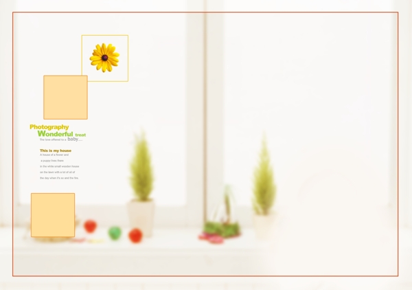 儿童相册模板图片