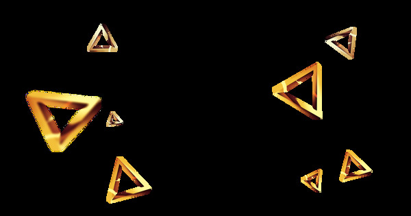 2017双十一流星三角圆形装饰图案