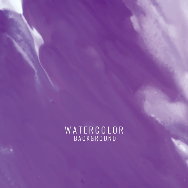 紫色背景与水彩纹理