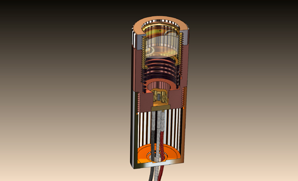 12mm的激光二极管模块与三菱635nm的激光二极管
