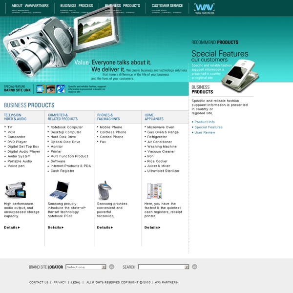 数码电子科技网页模板