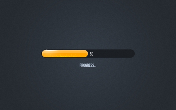 橙色UI设计图标按钮素材下载