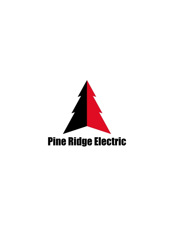 PineRidgeElectriclogo设计欣赏PineRidgeElectric轻工业LOGO下载标志设计欣赏