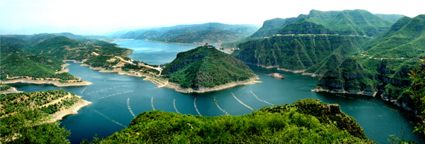 三峡全景图片