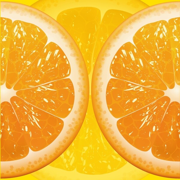 橙子背景图图片