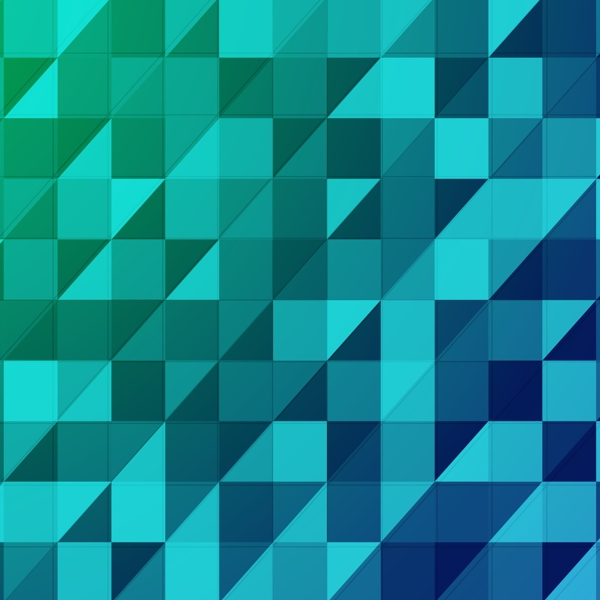 2017蓝色创意三角形矩形元素H5背景