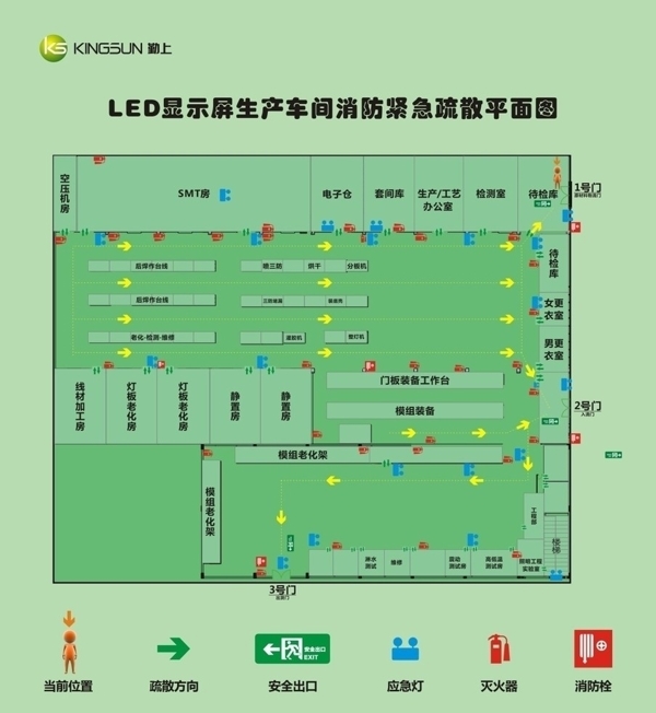 消防紧急疏散图图片