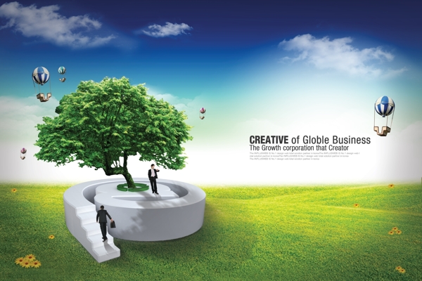 创意商务科技海报