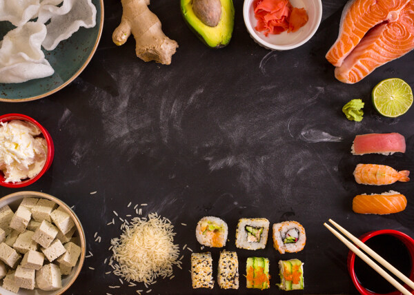 寿司与生姜图片