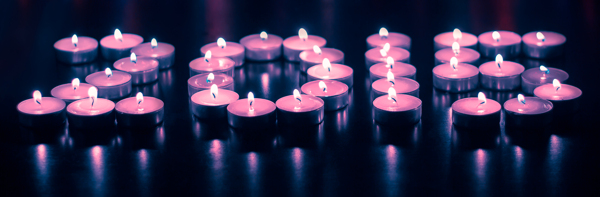 蜡烛拼成的2015图片