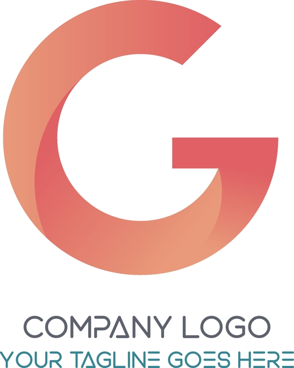 红色字母G图标logo标志