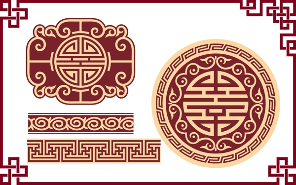 中国古典底纹