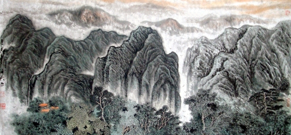 山水画