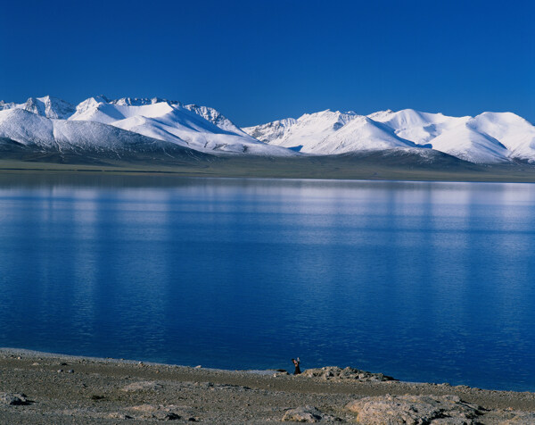 雪山青海图片