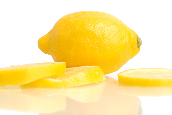 柠檬与柠檬片图片