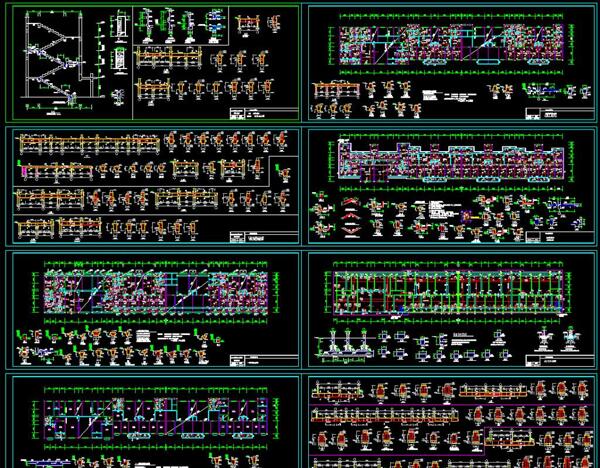 全套多层住宅结构图纸