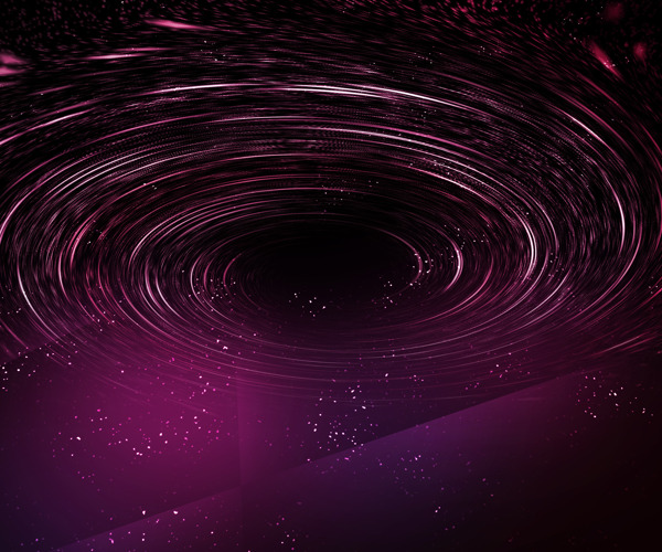 紫色的宇宙背景