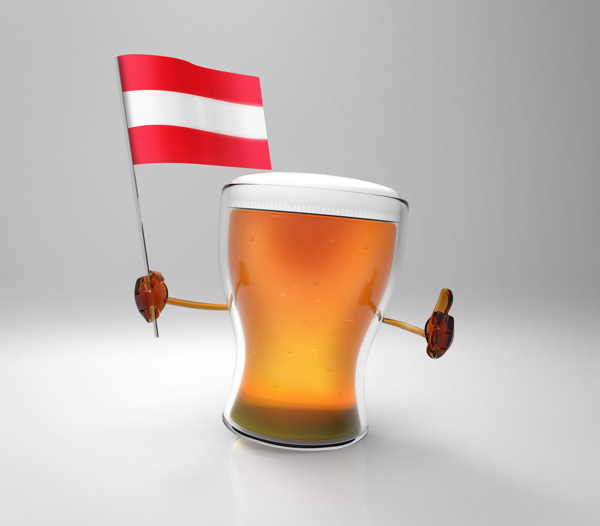 秘鲁国旗与啤酒