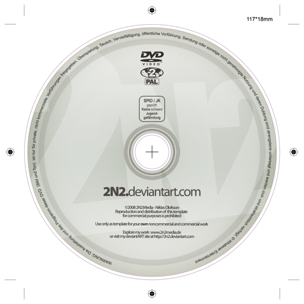 dvd的标签免费PSD模板