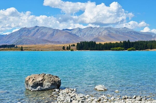 新西兰特卡波湖风景