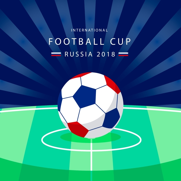 激战世界杯足球设计元素装饰图案
