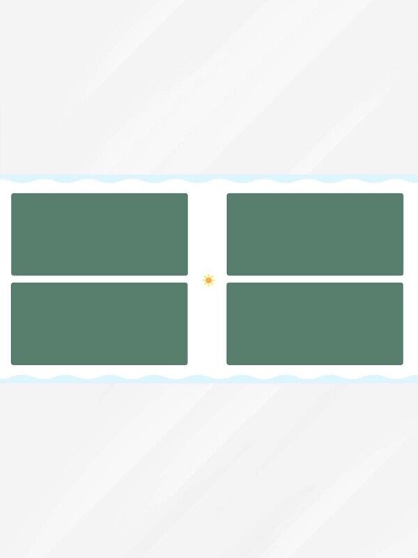 四宫格宽版幼儿园毕业大合照同学纪念册