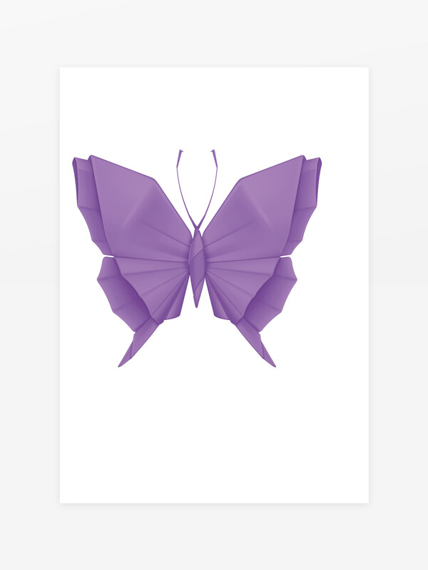  立体折纸蝴蝶
