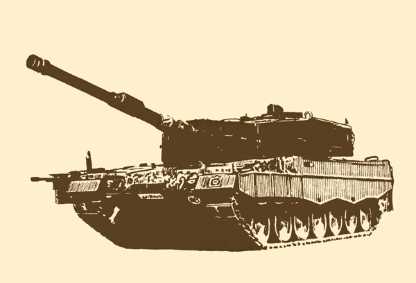 西德豹型坦克图片