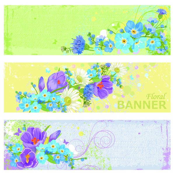 花卉回忆系列banner