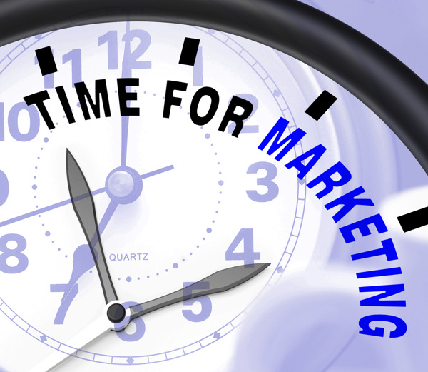 市场信息显示的广告和销售时间